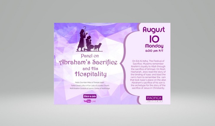 Panel on Abraham`s Sacrifice and His Hopitality