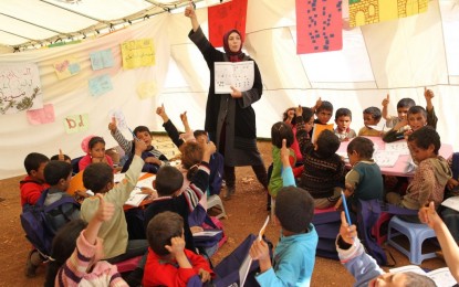 Education remains an alarming concern for scores of Syrian refugees