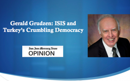 Gerald Grudzen: ISIS and Turkey’s crumbling democracy