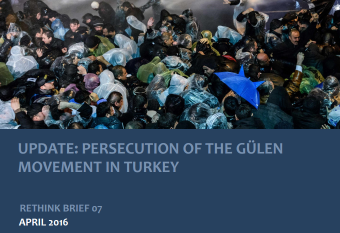 Rethink Institute Update: Persecution of the Gülen Movement in Turkey